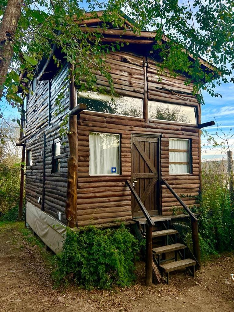 Cabaña La Triada Pileta Privada Grupo Cabaña La Triada Nature lodge in Cordoba Province