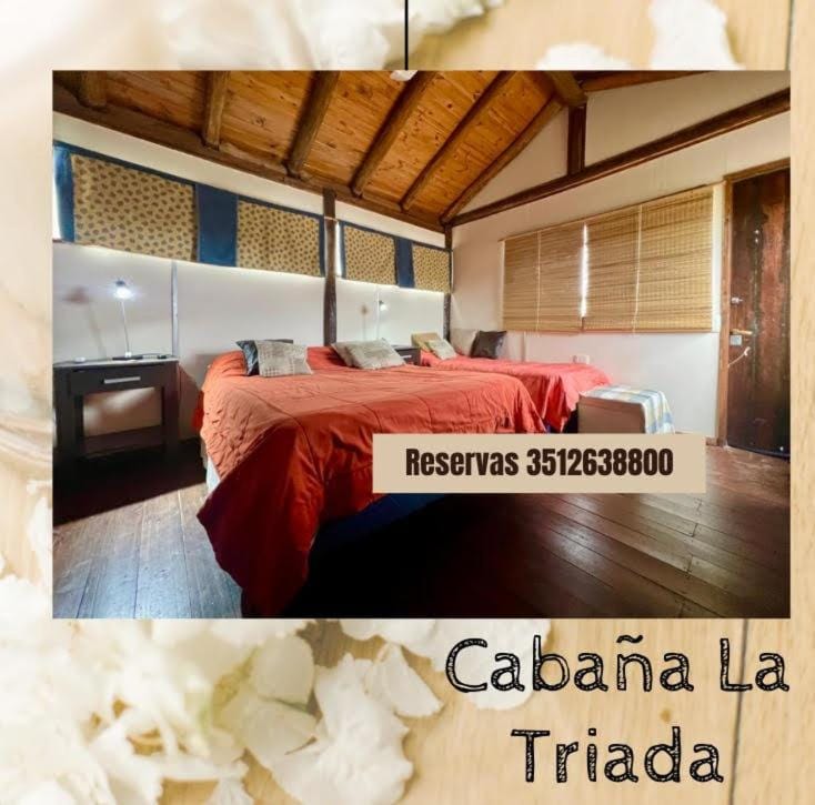 Cabaña La Triada Pileta Privada Grupo Cabaña La Triada Nature lodge in Cordoba Province