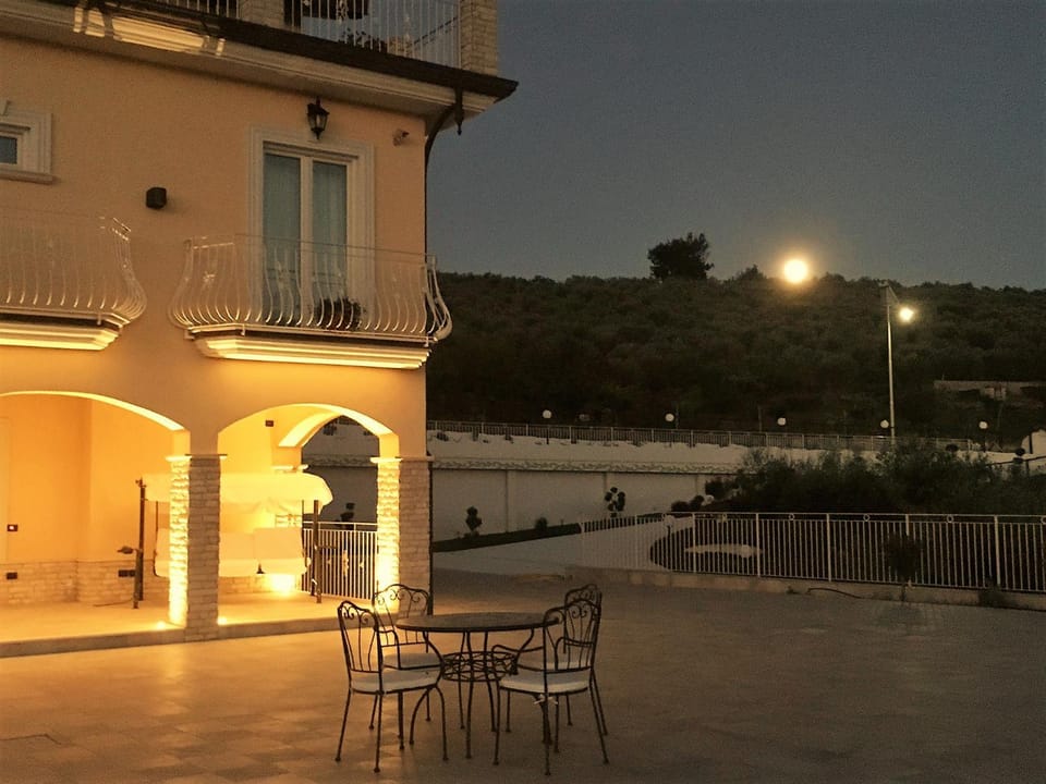 Property building, Patio, Day, Natural landscape, View (from property/room), Balcony/Terrace, Swimming pool, Breakfast