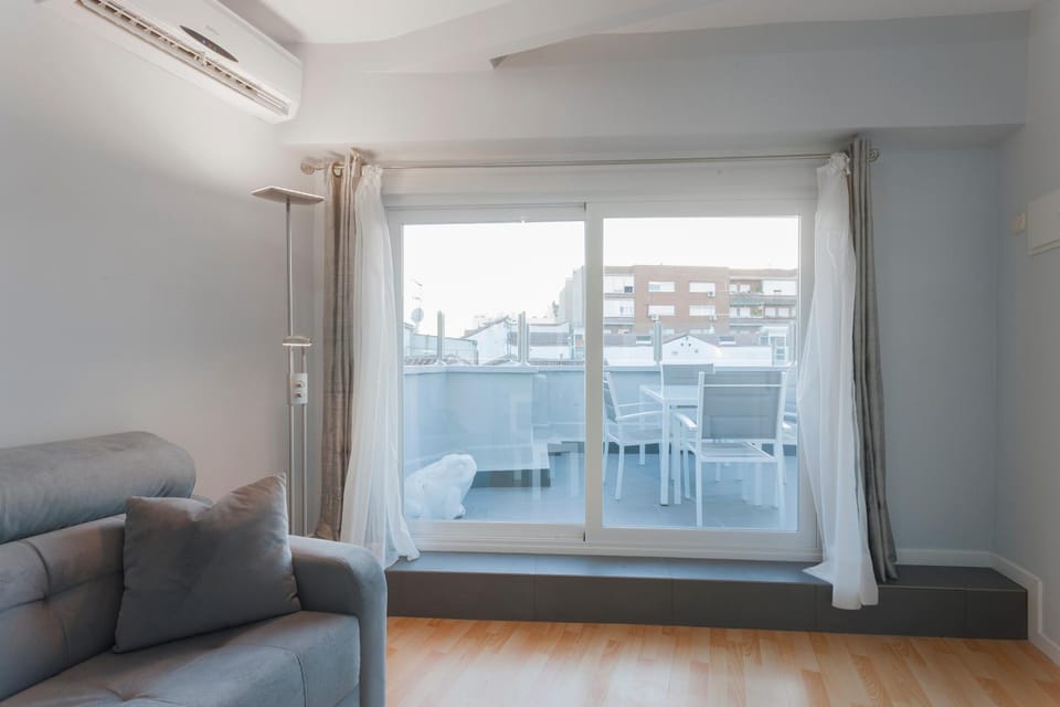 Living room, City view