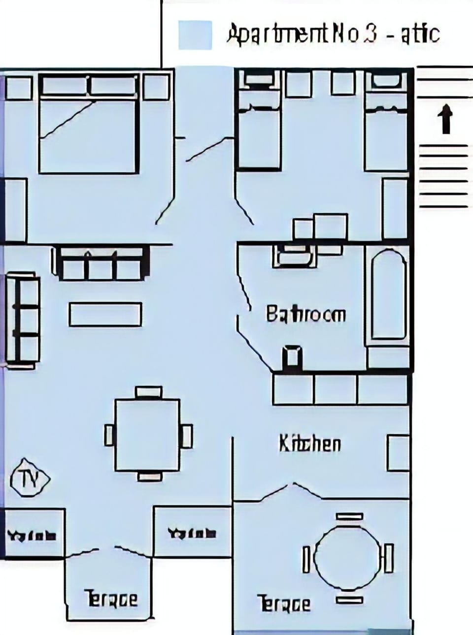 Decorative detail, Floor plan