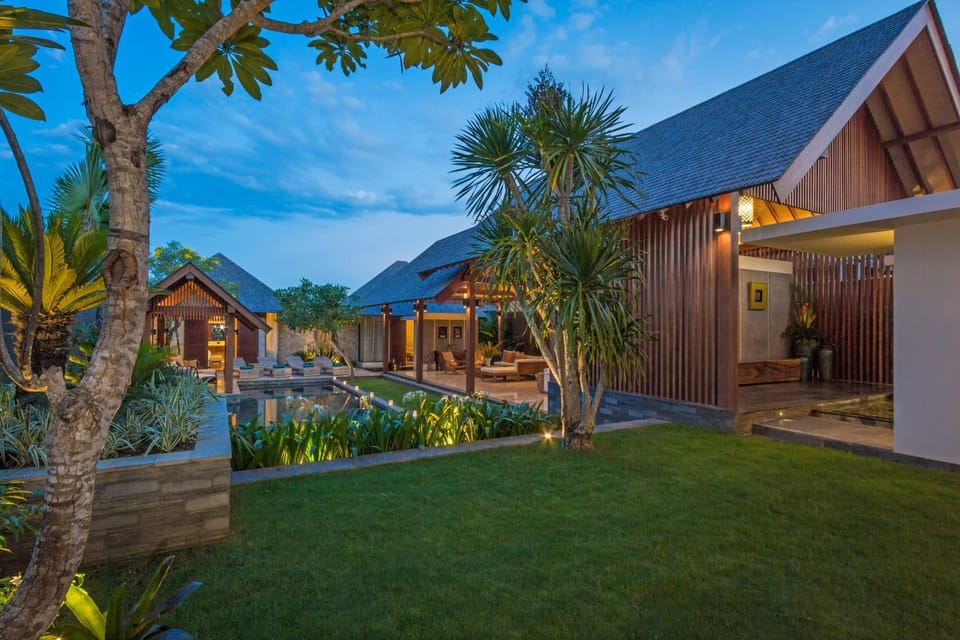 Bird's eye view, Garden, Garden view, Pool view, Sunset