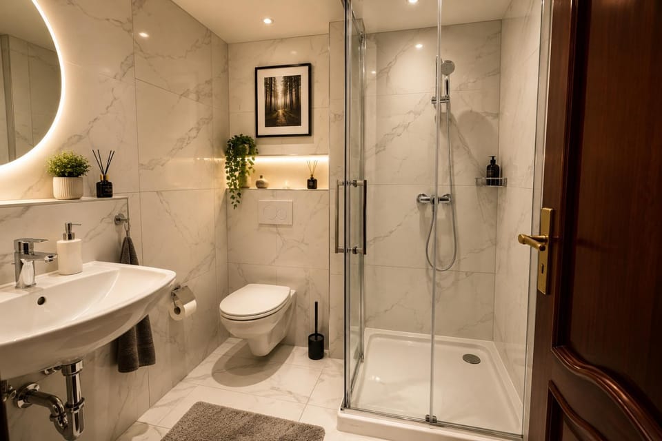 Shower, Toilet, Bathroom