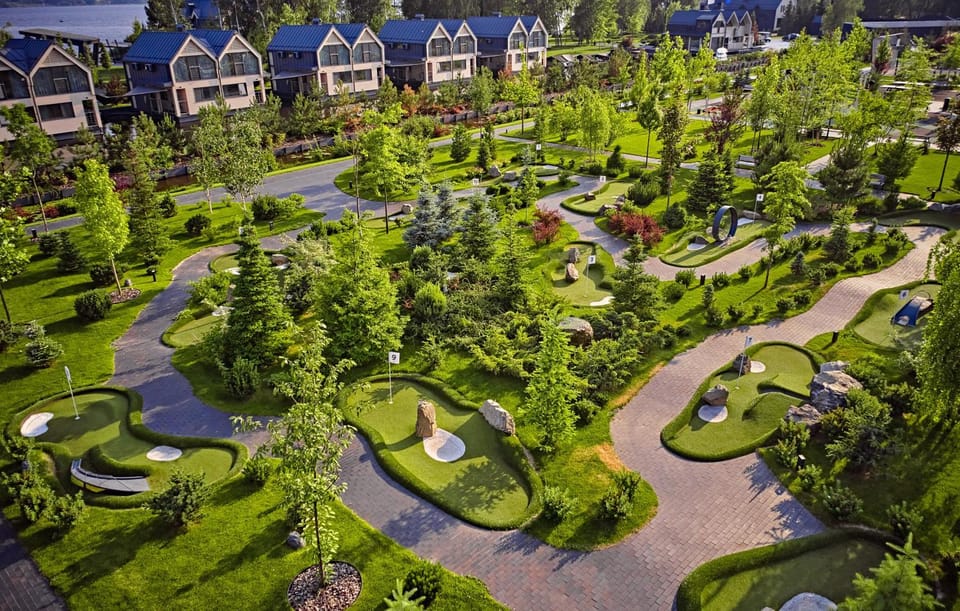 Natural landscape, Minigolf