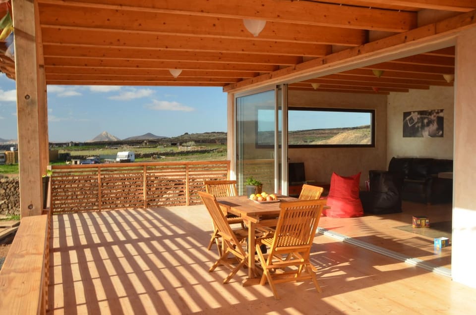 Natural landscape, View (from property/room), Balcony/Terrace, Living room, Dining area