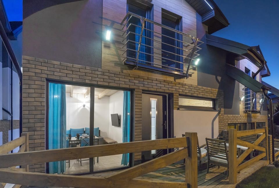 Domki Morskie Tarasy Nature lodge in Pomeranian Voivodeship