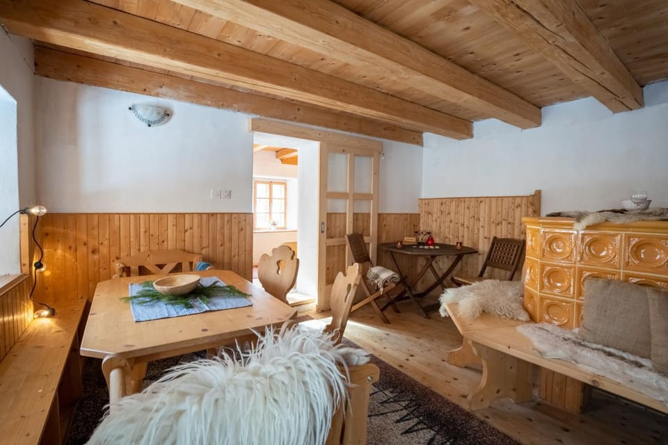 Property building, Living room, Dining area