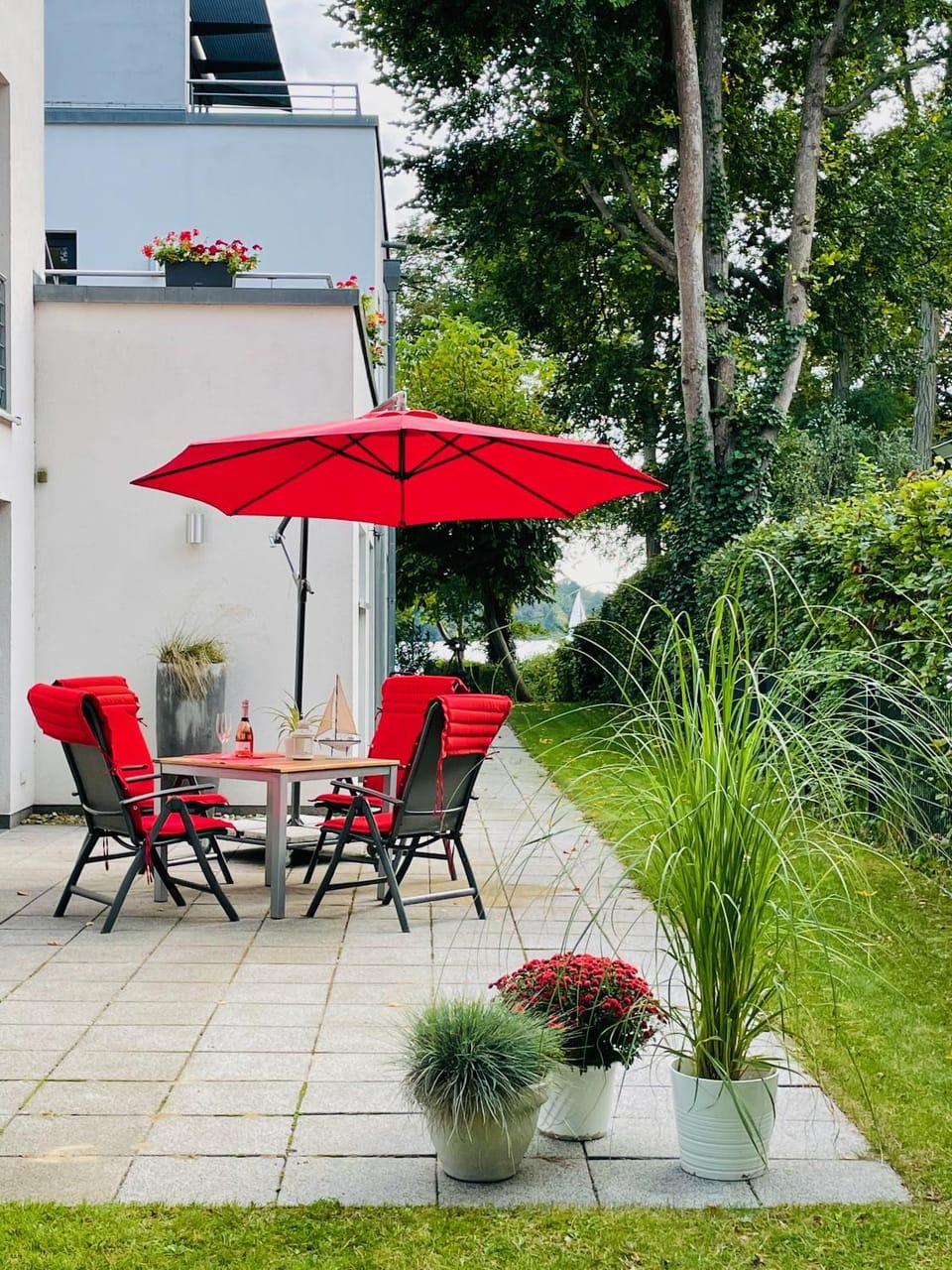 Garden, Balcony/Terrace, Garden view