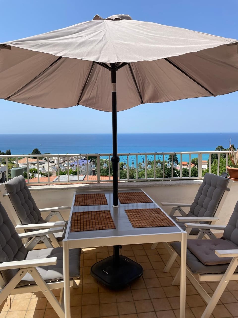Balcony/Terrace, Dining area, Sea view