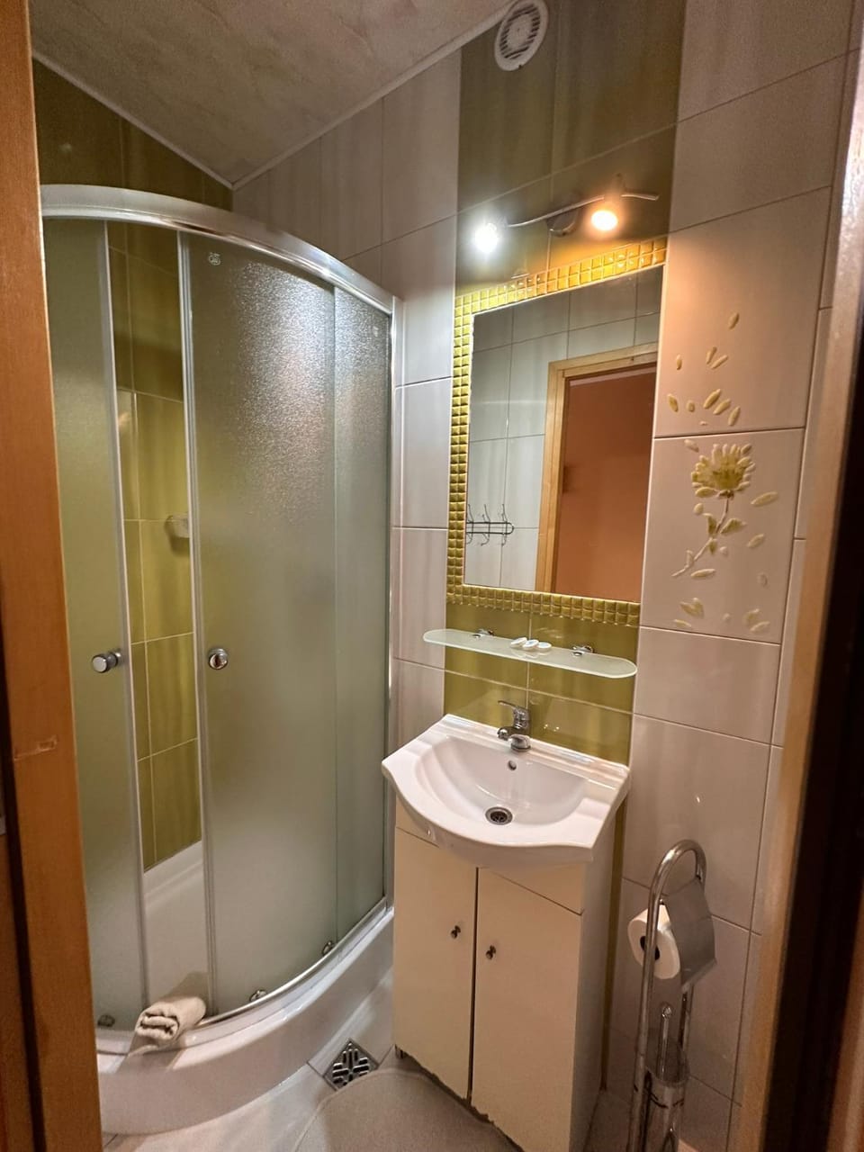 Shower, Bathroom, towels