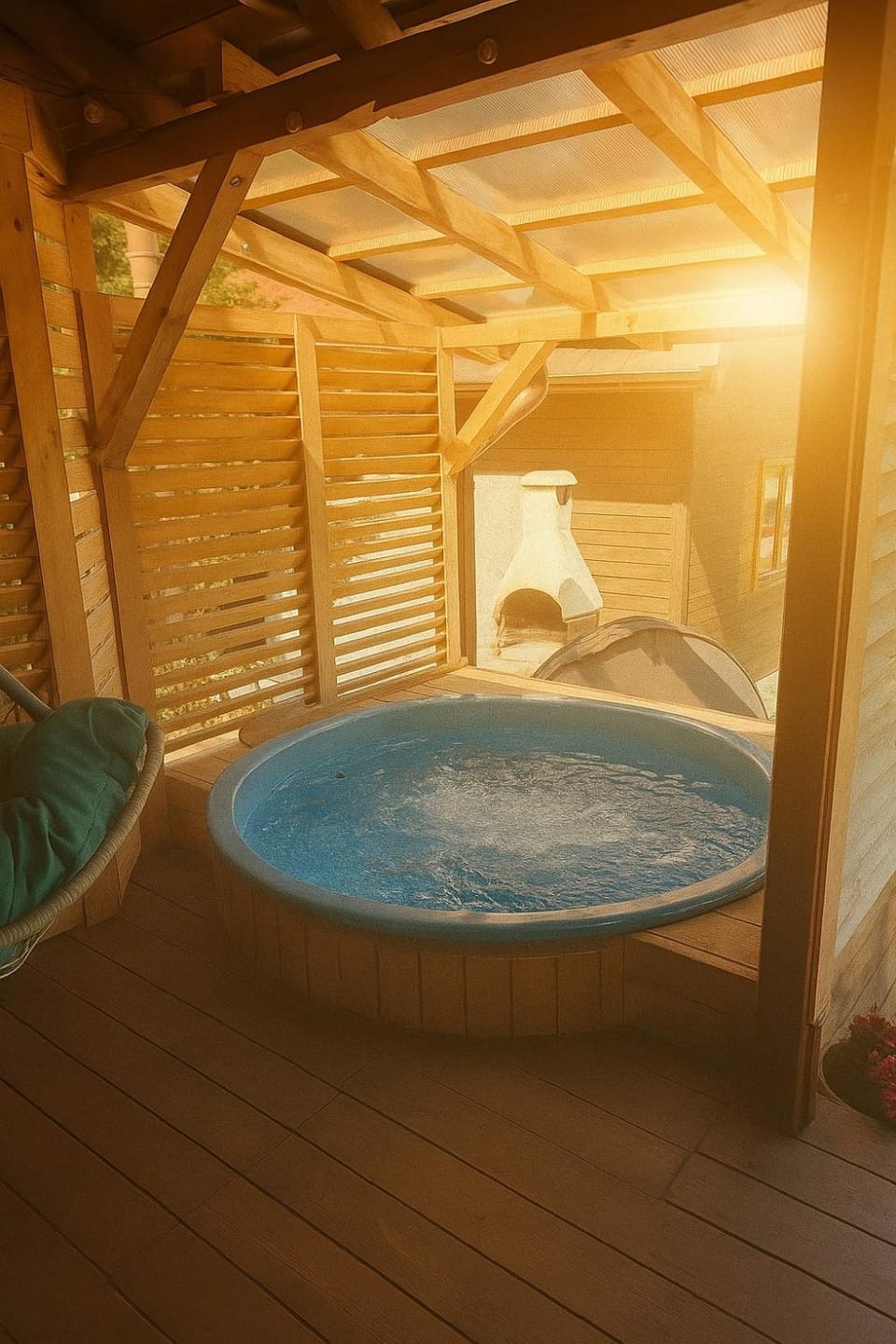 Domek Letniskowy Monika Nature lodge in Lithuania