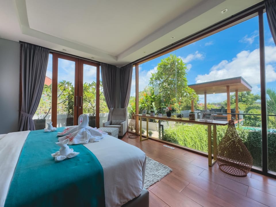 Garden, Bedroom, Garden view