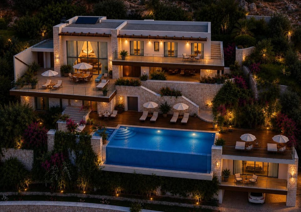 Property building, Bird's eye view