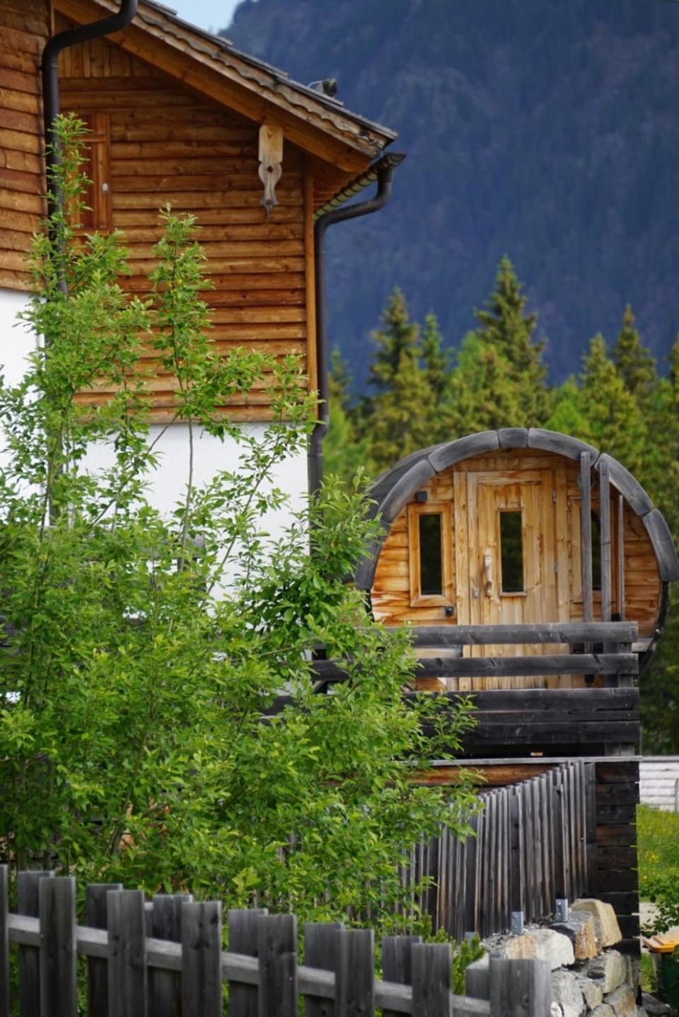 Property building, Sauna