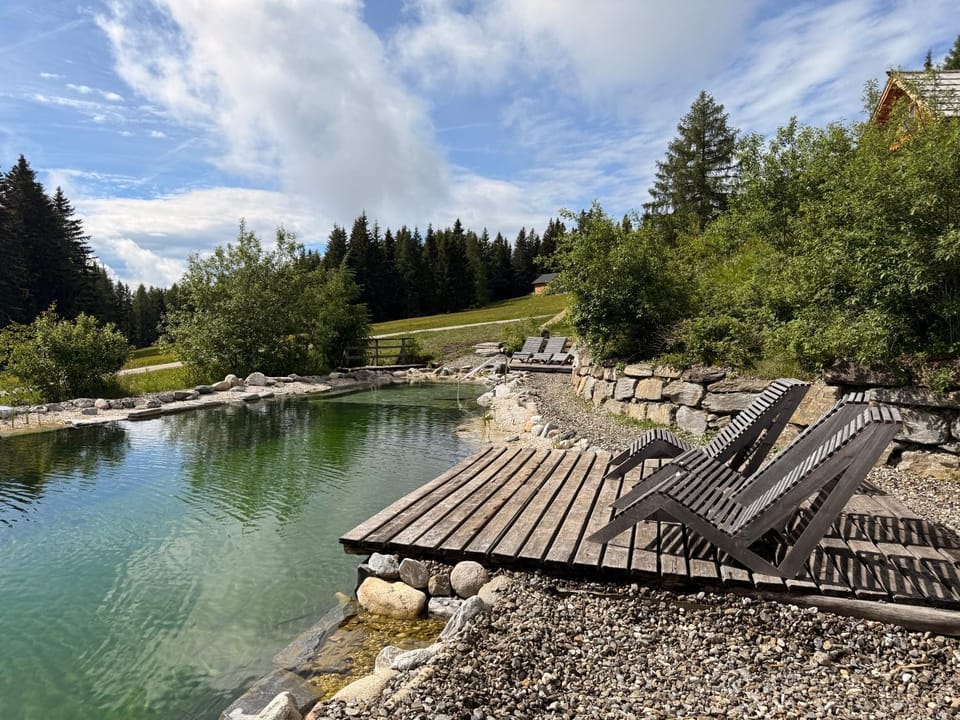 Natural landscape, Swimming pool