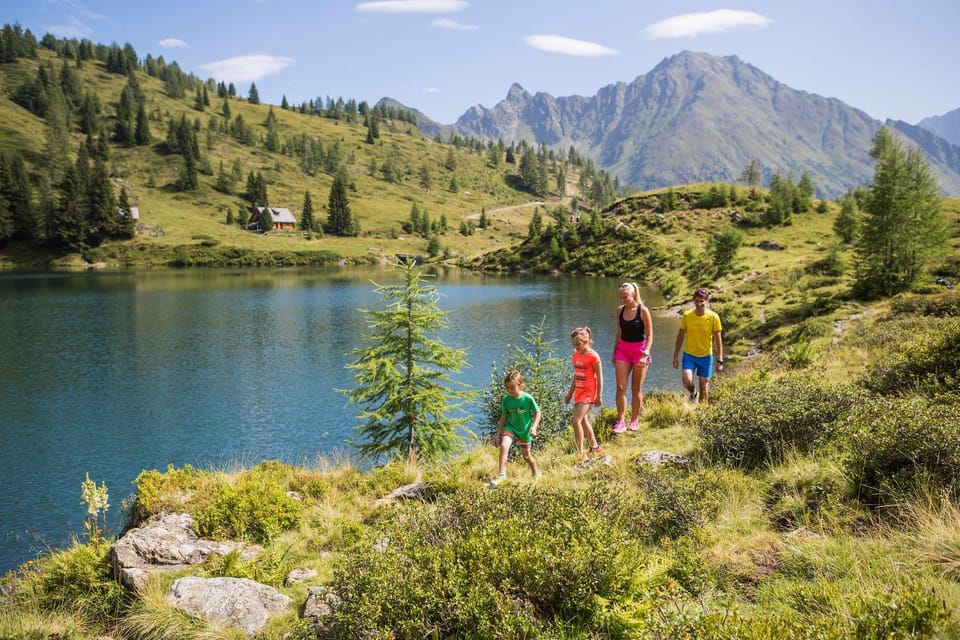 Natural landscape, Hiking, Family