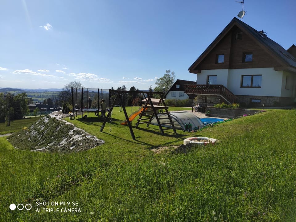 Summer, Children play ground, Garden