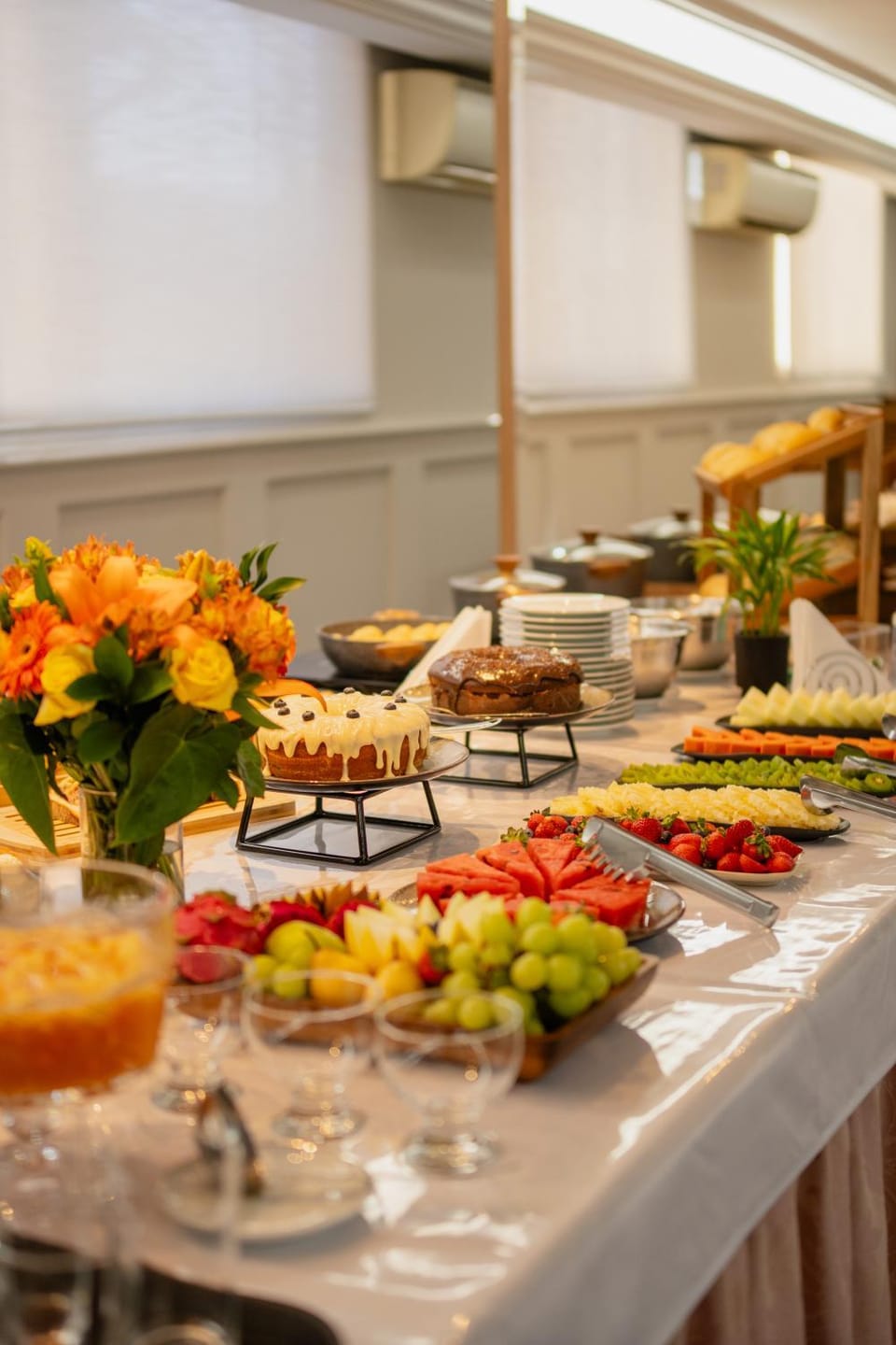 Buffet breakfast