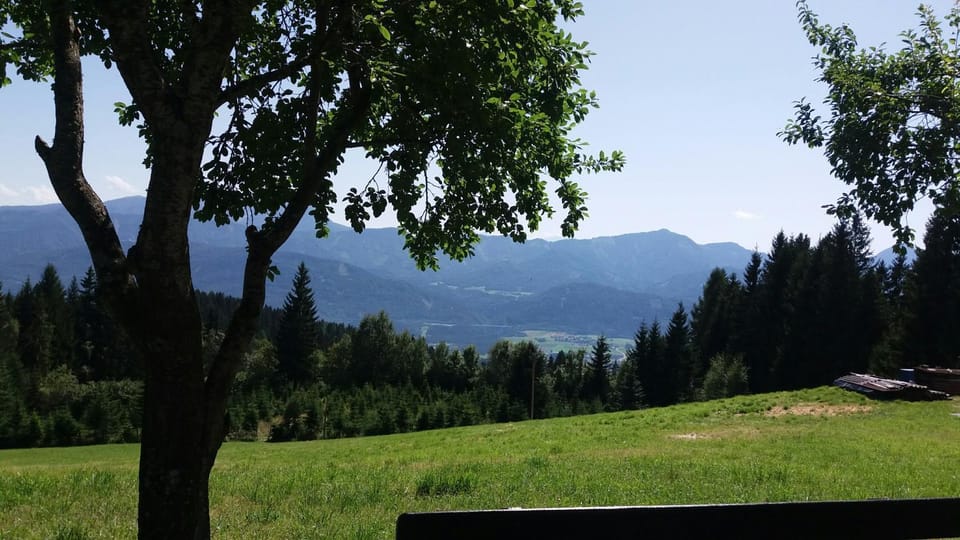 Natural landscape, Garden, On site, Mountain view