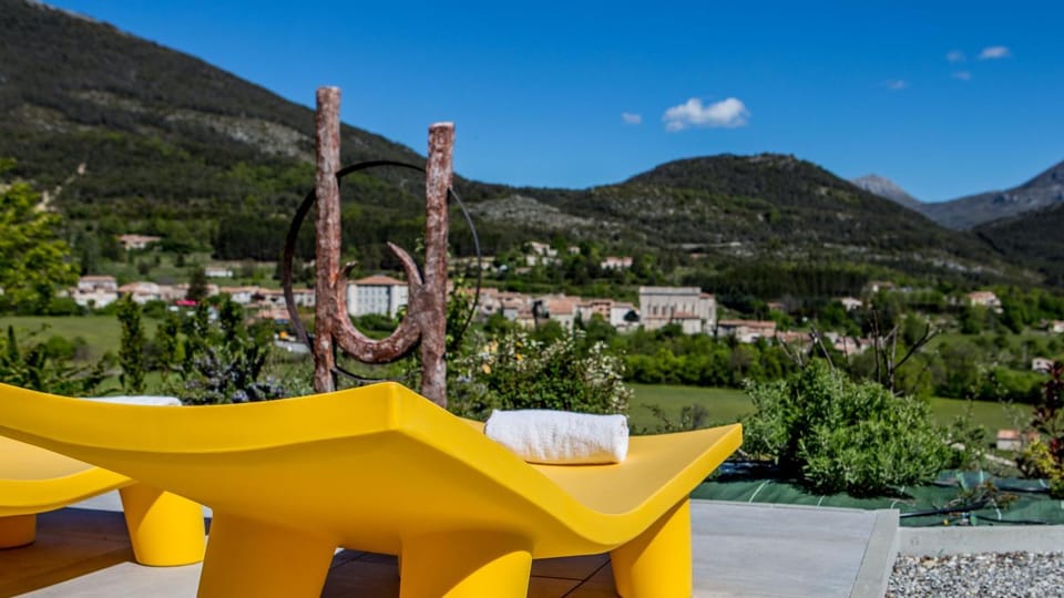 Summer, Spa and wellness centre/facilities, Garden view, Mountain view, Swimming pool