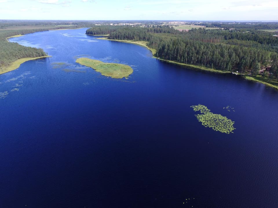 Natural landscape, Bird's eye view, Lake view