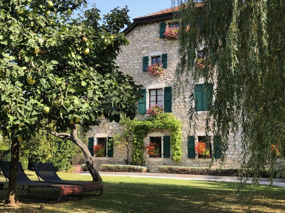 Property building, Garden