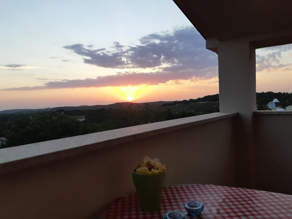 View (from property/room), Balcony/Terrace, Sunset