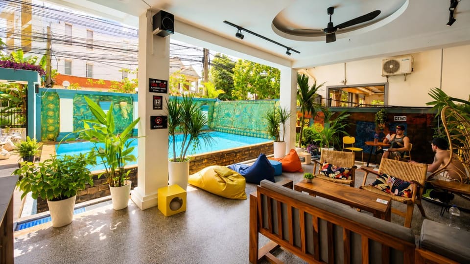 Lobby or reception, Swimming pool