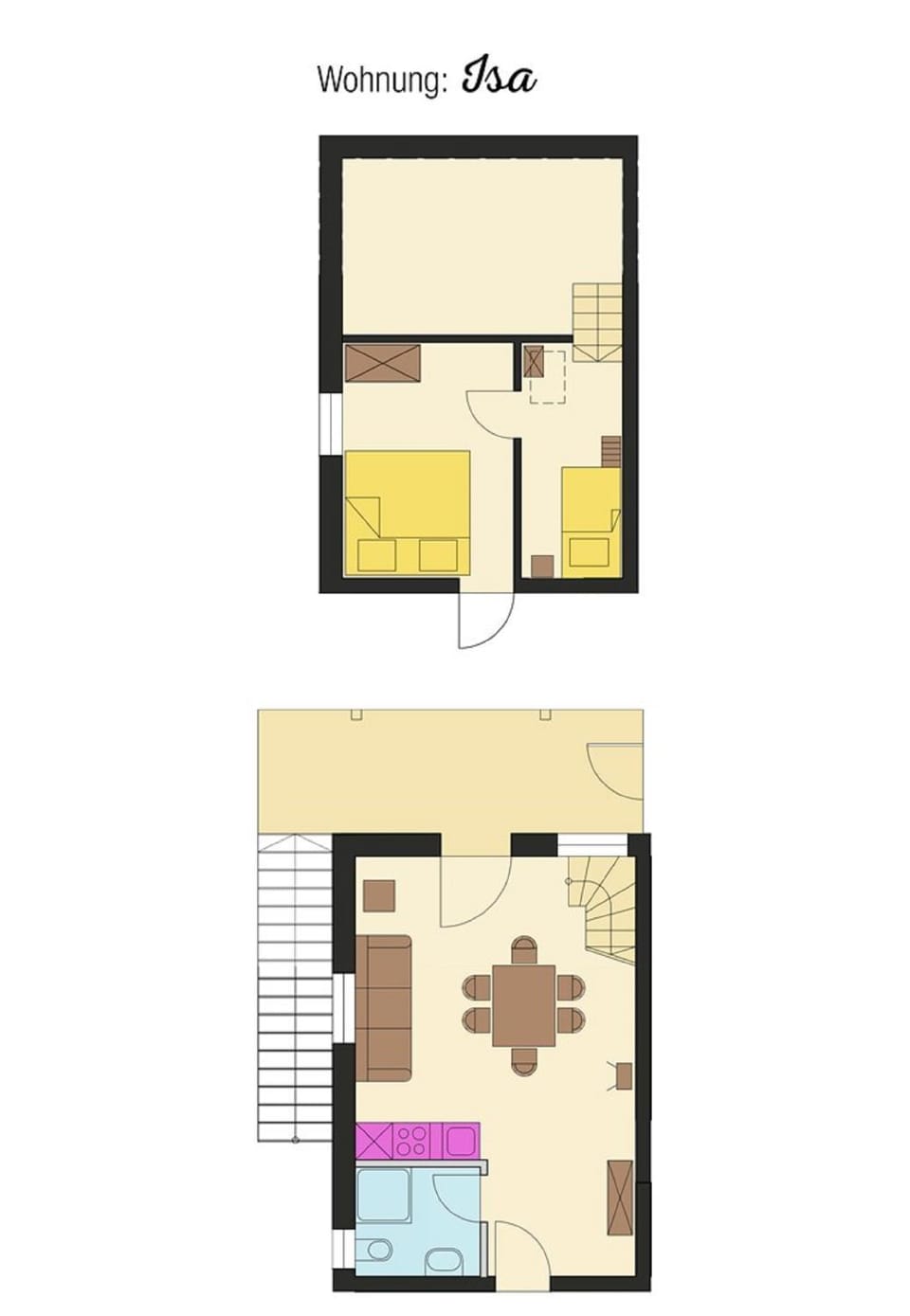 Photo of the whole room, Floor plan