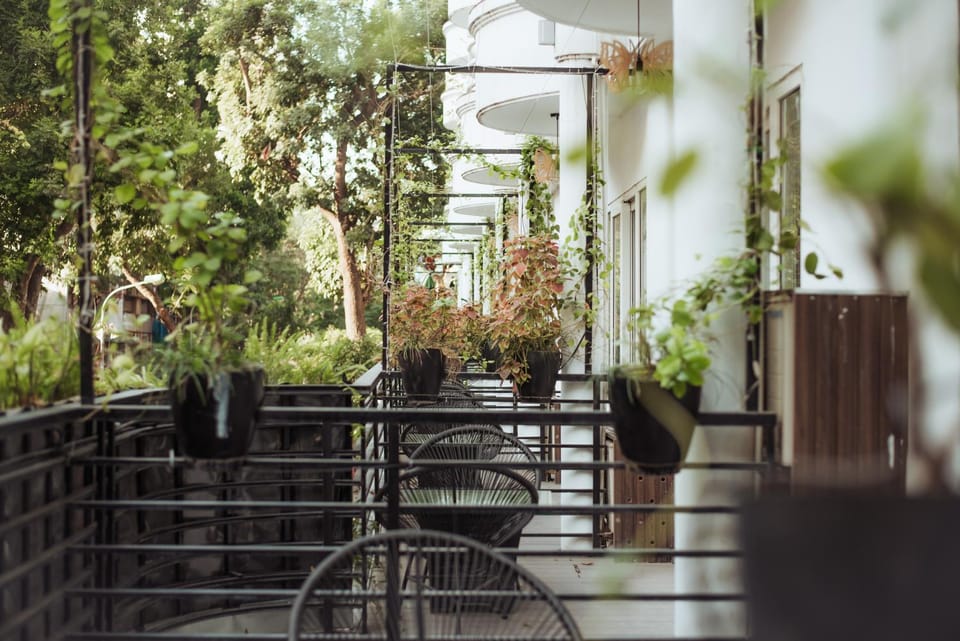 Balcony/Terrace, City view, Garden view