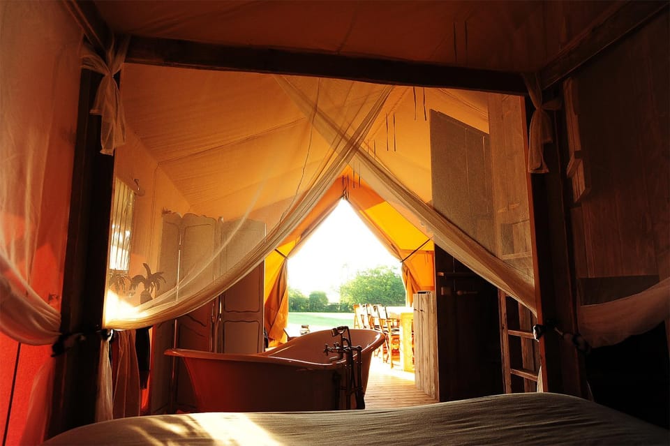 Kimaro Farmhouse Luxury tent in Bourgogne-Franche-Comté