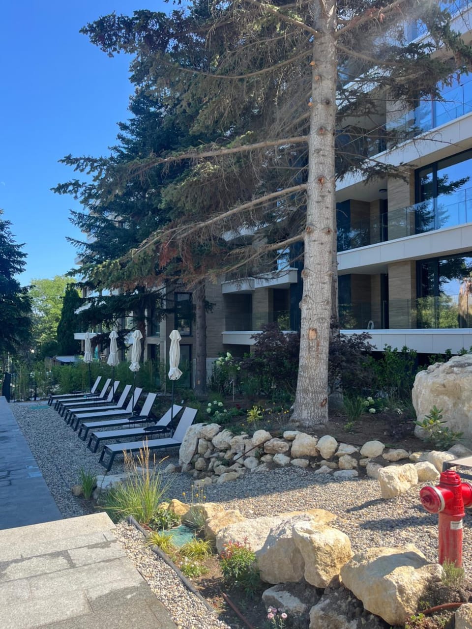 Property building, Garden, Swimming pool