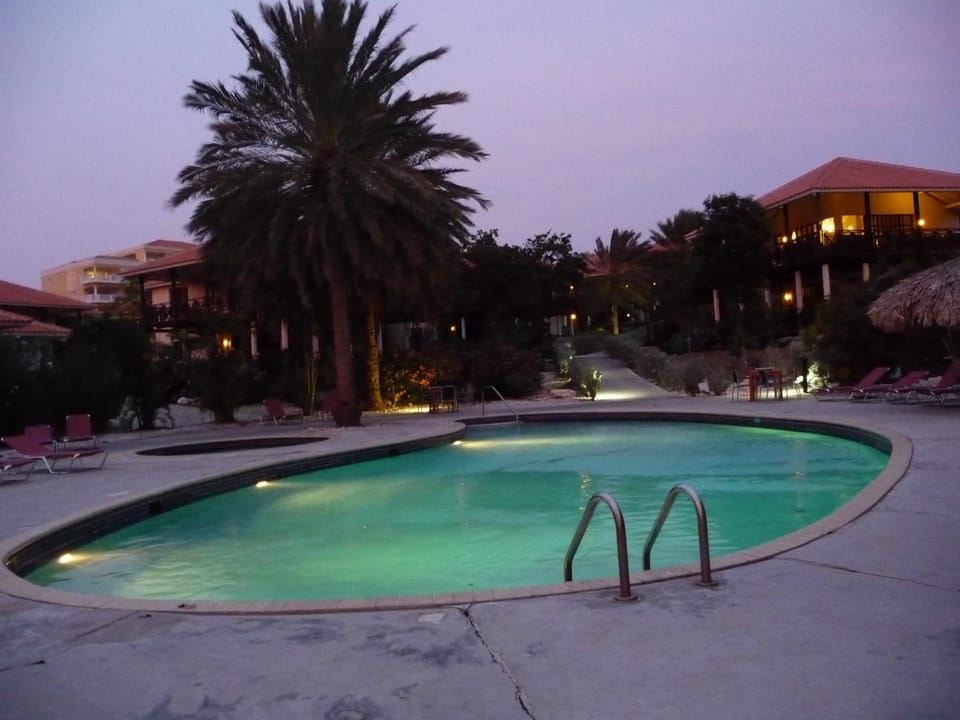 Night, Swimming pool