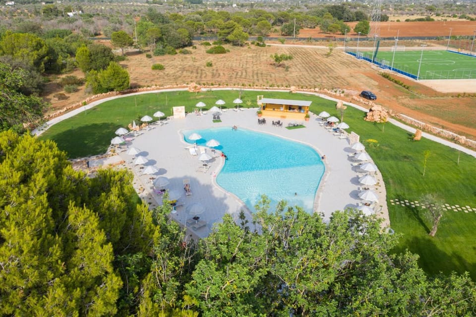 Bird's eye view, Swimming pool, sunbed