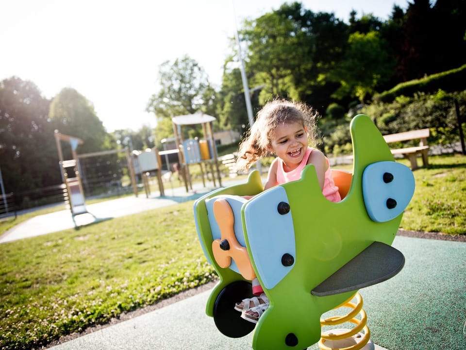 Children play ground, On site