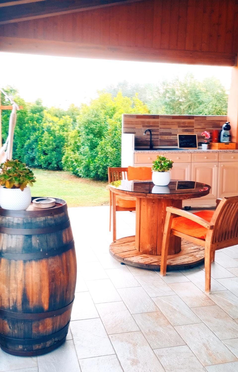 Patio, Dining area
