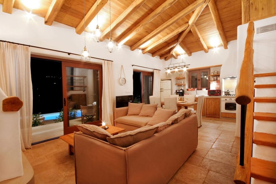Villa Phos - Boutique Stone and Wood Sanctuary with Private Pool Near Sivota Villa in Lefkada, Lefkada Municipality, Greece
