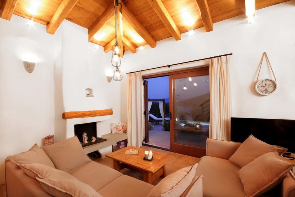 Villa Phos - Boutique Stone and Wood Sanctuary with Private Pool Near Sivota Villa in Lefkada, Lefkada Municipality, Greece