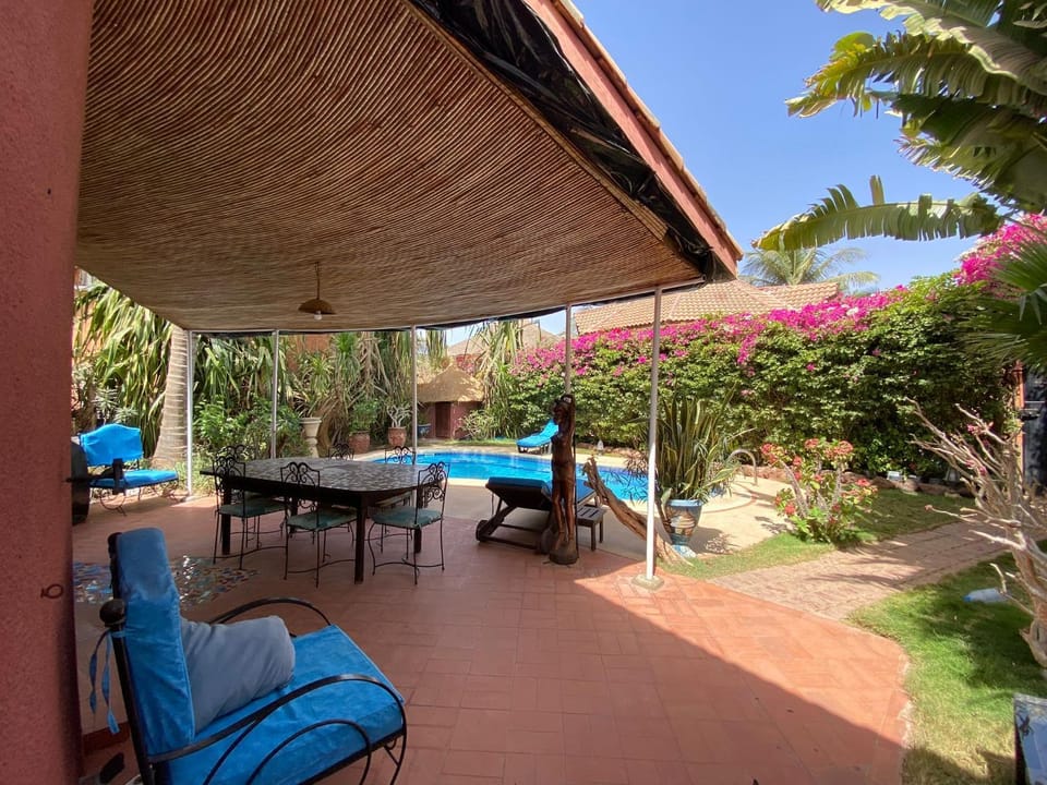 Villa met privé zwembad in Résidence Safari Village Villa in Saly