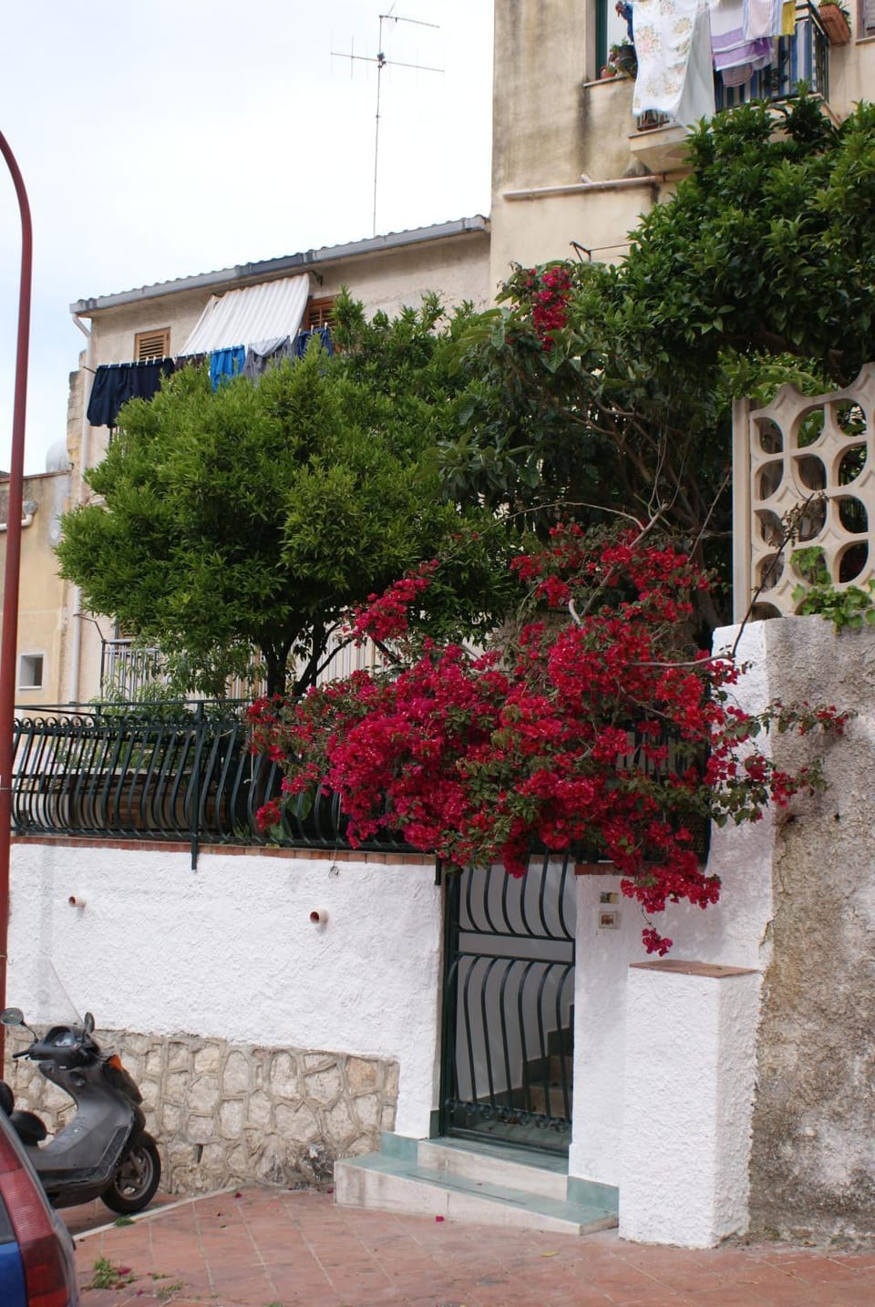 Property building, Facade/entrance, Garden view, Street view