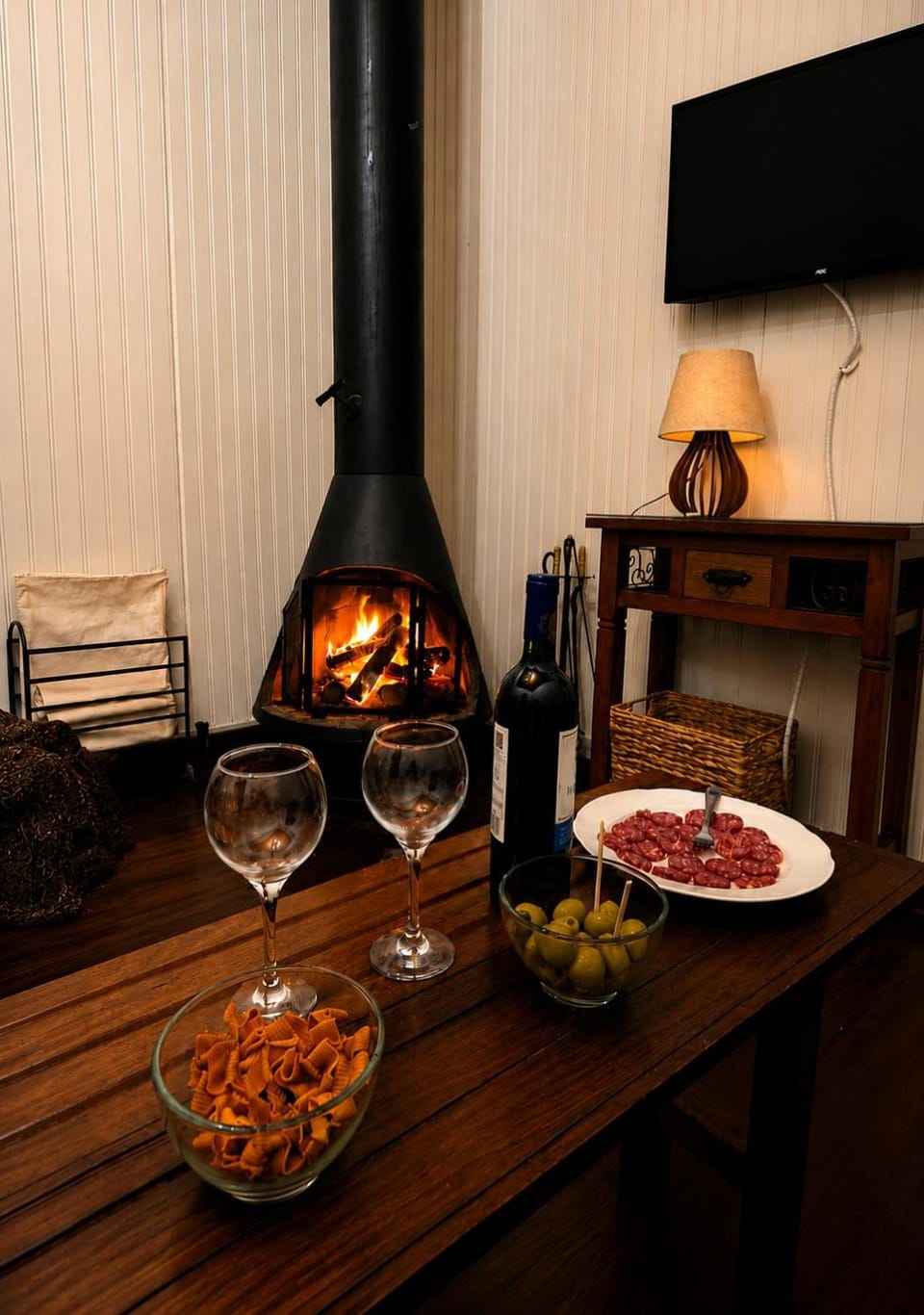 fireplace