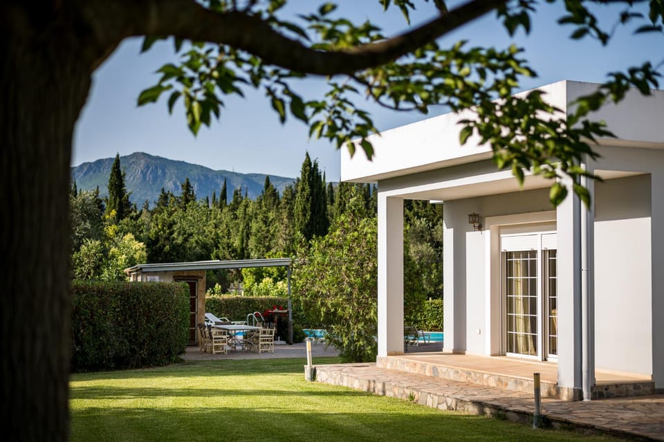 Property building, Natural landscape, Garden, Garden view