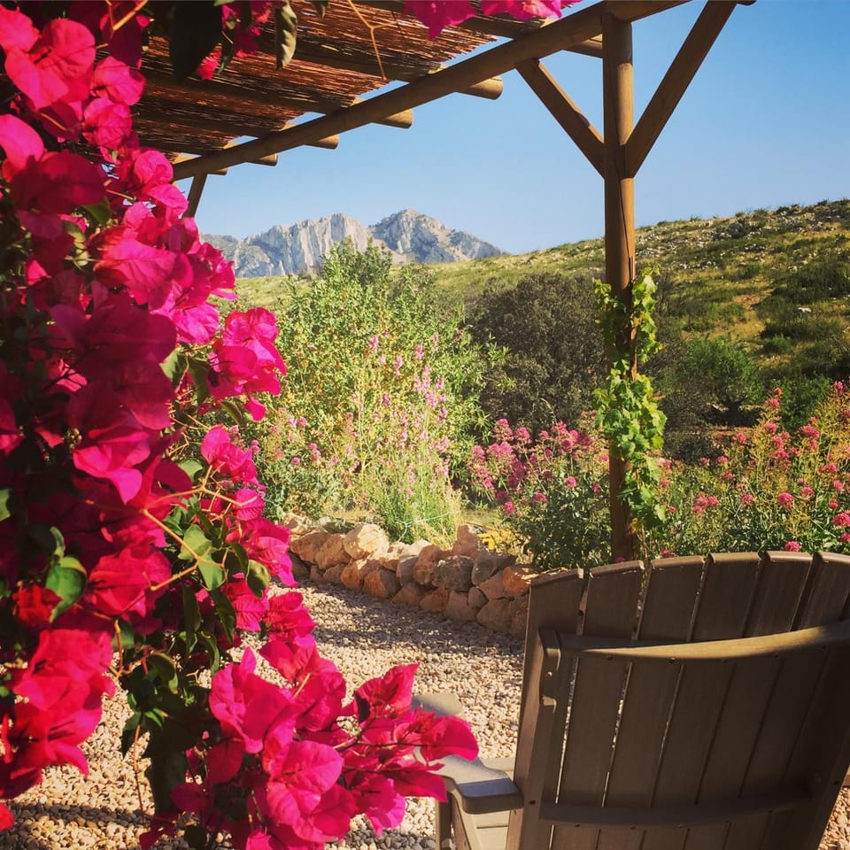 Day, Summer, View (from property/room), On site, Garden view, Mountain view