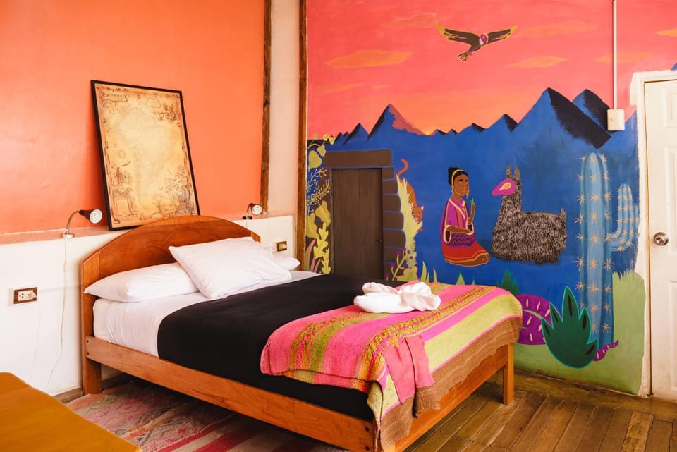 Bed, Photo of the whole room, Garden view, towels, VIP