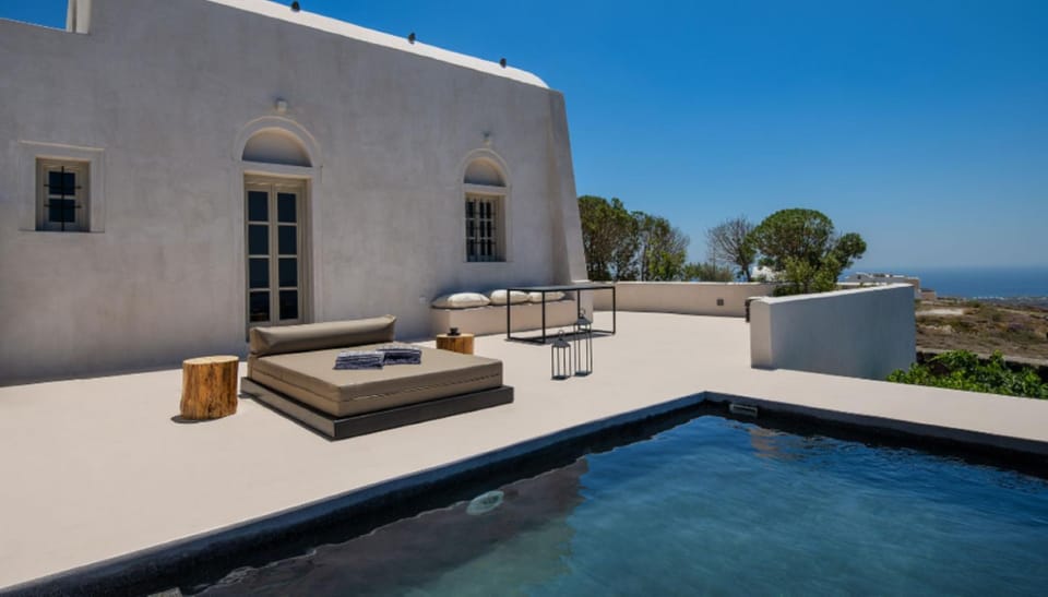 Patio, Day, Natural landscape, Hot Tub, View (from property/room), Balcony/Terrace, Pool view, Sea view, Swimming pool, Swimming pool