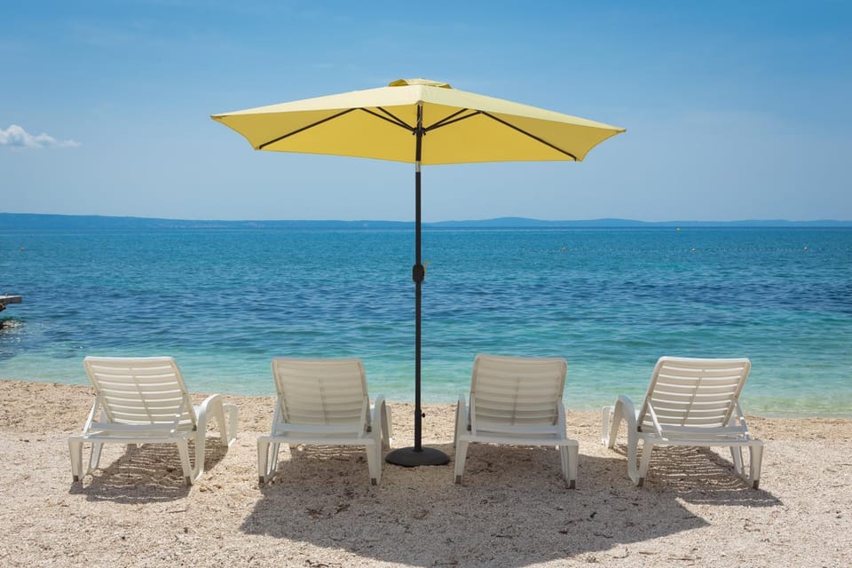 Beach, sunbed
