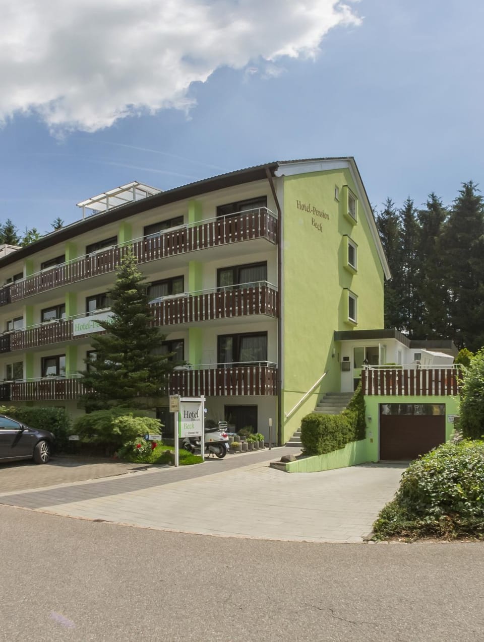 Property building, Parking