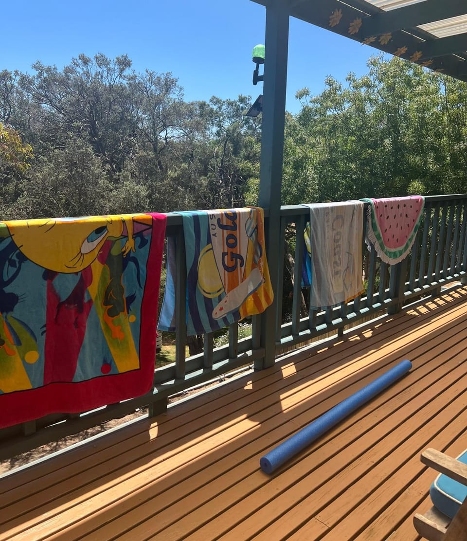 Day, View (from property/room), Balcony/Terrace, towels