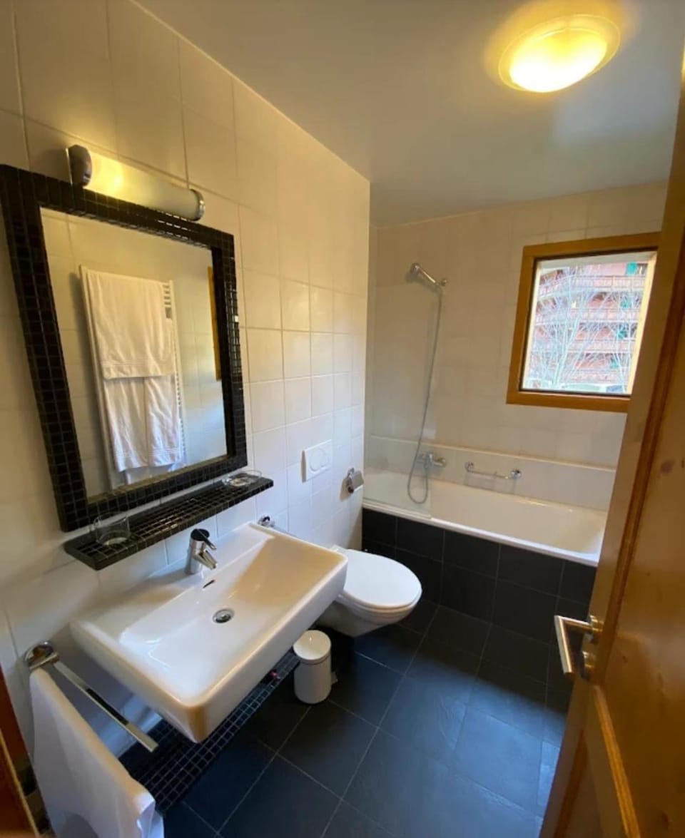 Toilet, Bath, towels