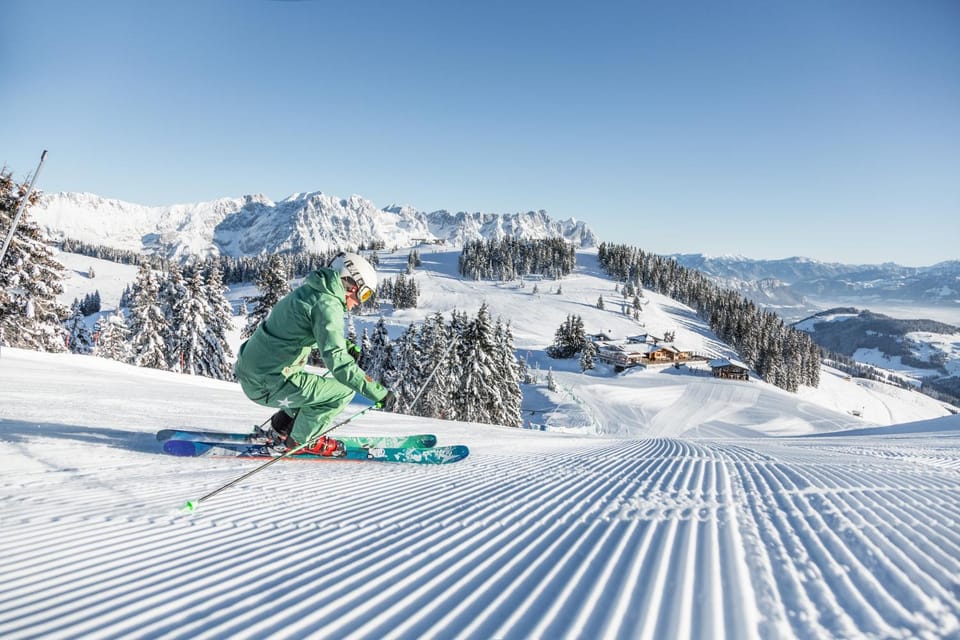 Winter, Skiing